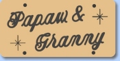 We've made 1000's of Custom Auto Tags and Personalized License Plates for seniors. They are great gifts for the grandparents in your family! Click here to see the display of samples designs.